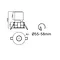 led recessed lighting ,  spotlight，recessed light fixtures